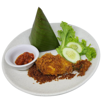 Satu porsi ayam ungkep katanyaenak